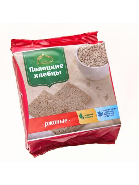 Хлебцы Полоцкие Экструз. Ржаные 55 г. ВитебскХлебпром Хлебцы Полоцкие Экструз. Ржаные 55 г. ВитебскХлебпром